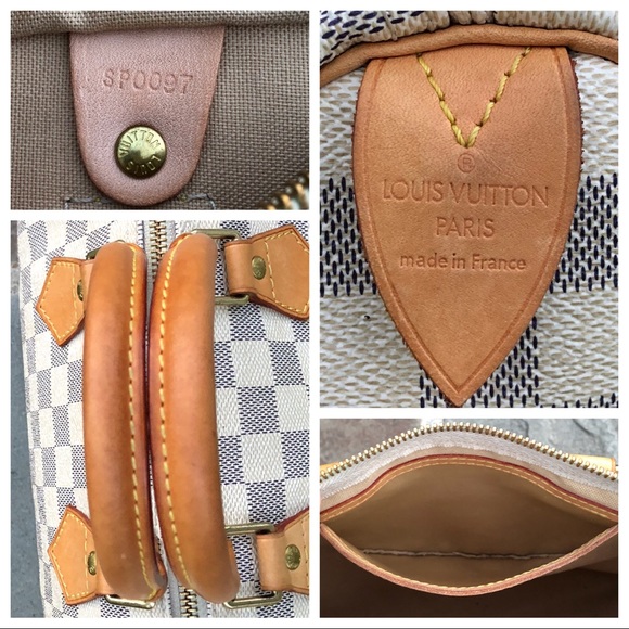 🚫SOLD🚫Auth. Louis Vuitton Speedy 25 Damier Azur - Picture 8 of 8